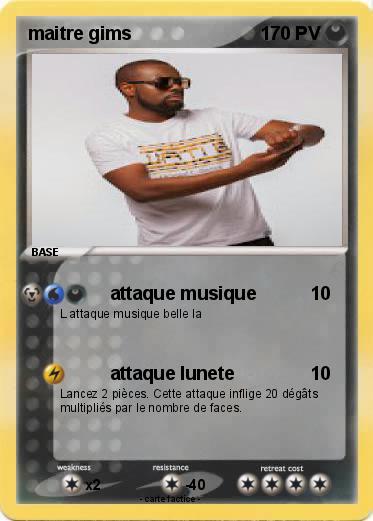 Pokemon maitre gims
