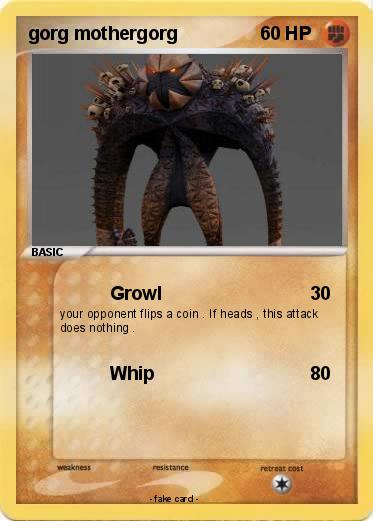 Pokemon gorg mothergorg