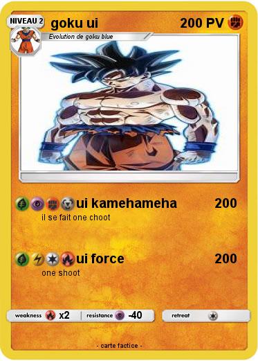 Pokemon goku ui