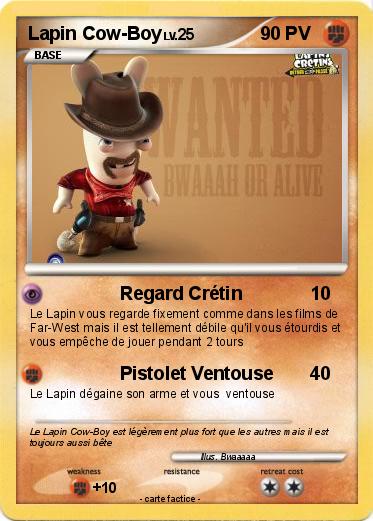 Pokemon Lapin Cow-Boy