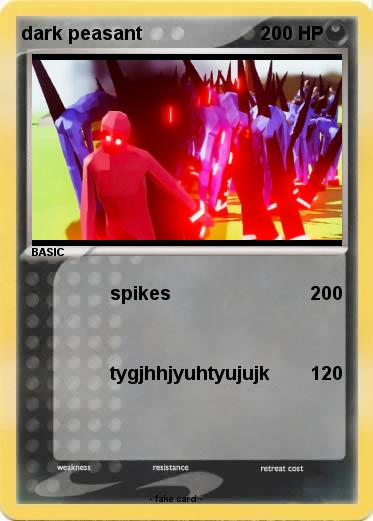 Pokemon dark peasant