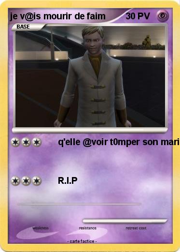 Pokemon je v@is mourir de faim