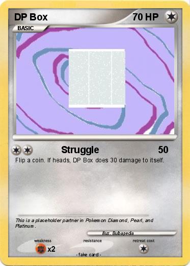 Pokemon DP Box