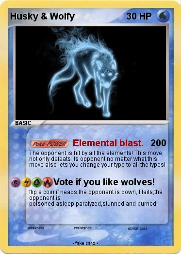 Pokemon Husky & Wolfy