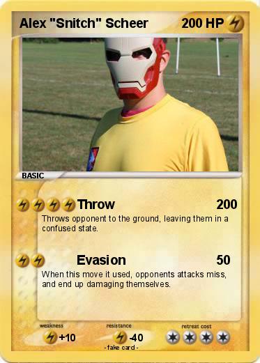 Pokemon Alex "Snitch" Scheer