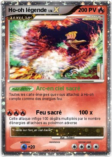 Pokemon Ho-oh légende