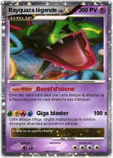 Pokemon Rayquaza légende