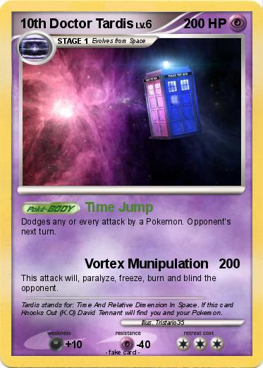 Pokemon 10th Doctor Tardis