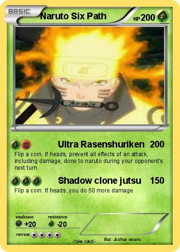 Pokemon Naruto Six Path