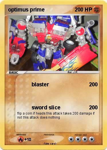 Pokemon optimus prime