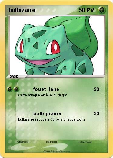 Pokemon bulbizarre