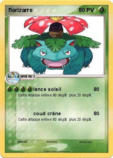 Pokemon florizarre