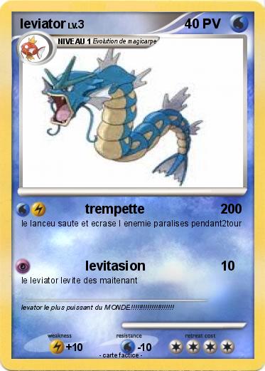 Pokemon leviator