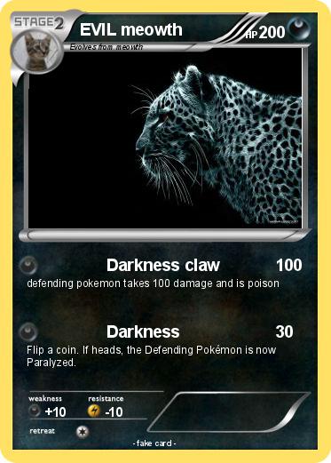 Pokemon EVIL meowth
