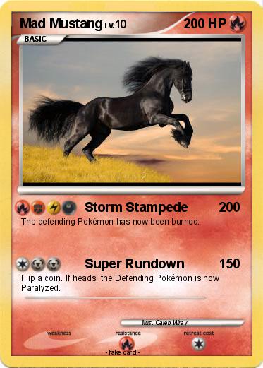 Pokemon Mad Mustang