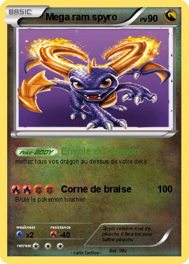 Pokemon Mega ram spyro