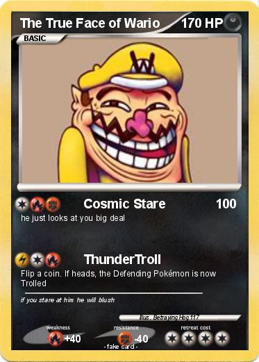 Pokemon The True Face of Wario