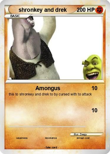 Pokemon shronkey and drek