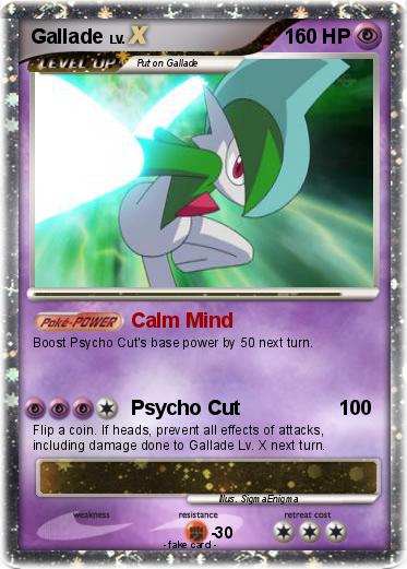 Pokemon Gallade