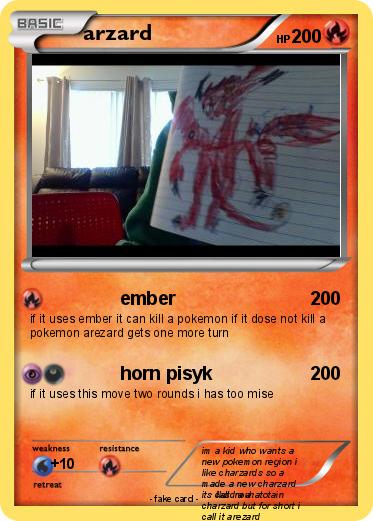 Pokemon arzard