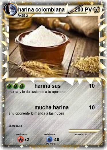 Pokemon harina colombiana