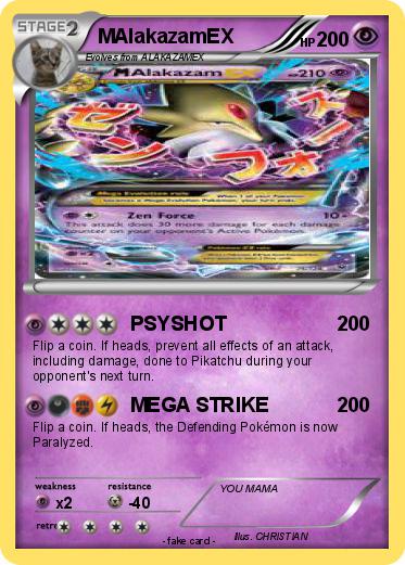 Pokemon MAlakazamEX