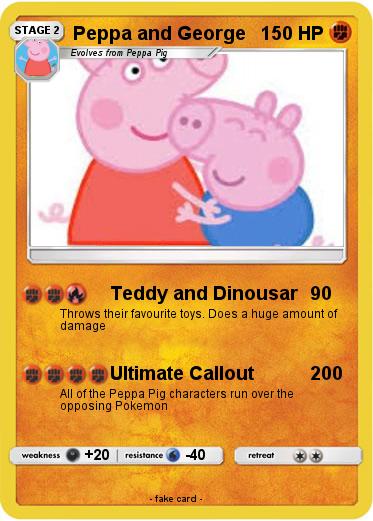 Pokemon Peppa and George