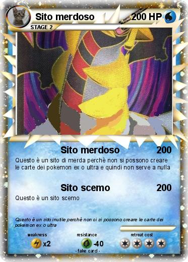 Pokemon Sito merdoso