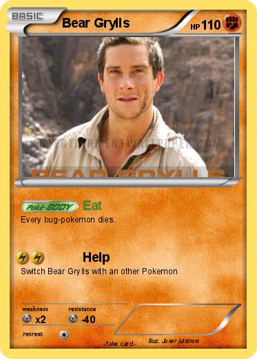 Pokemon Bear Grylls
