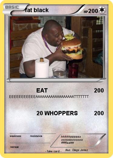 Pokemon fat black