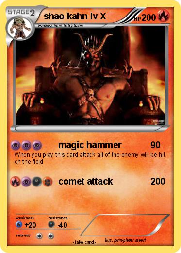 Pokemon shao kahn lv X