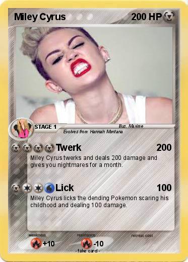 Pokemon Miley Cyrus