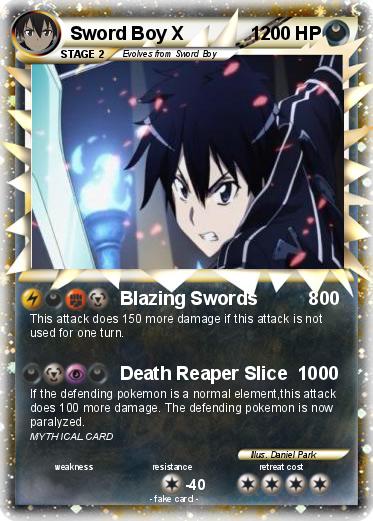 Pokemon Sword Boy X             1