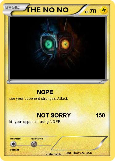 Pokemon THE NO NO