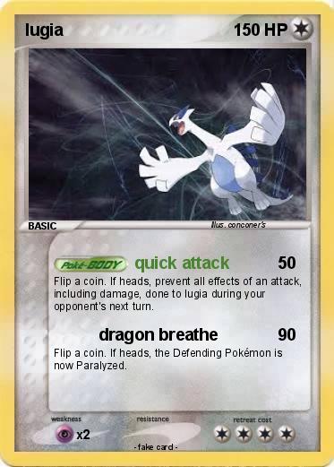 Pokemon lugia