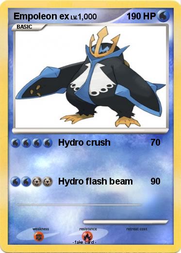 Pokemon Empoleon ex