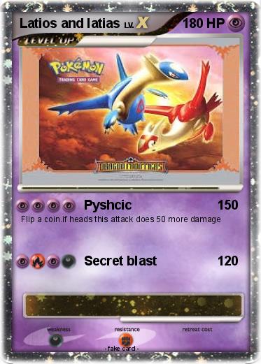 Pokemon Latios and latias