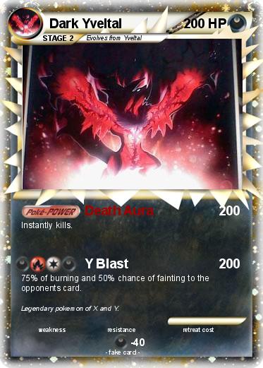 Pokemon Dark Yveltal