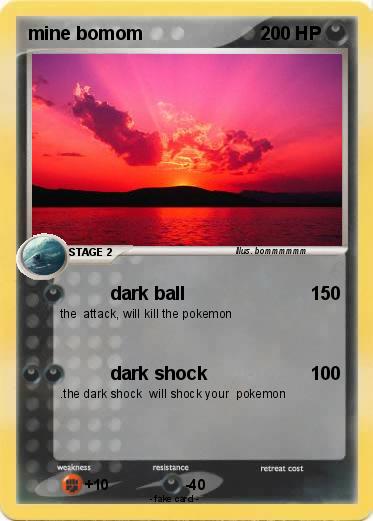 Pokemon mine bomom