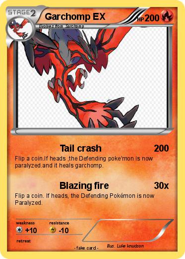 Pokemon Garchomp EX