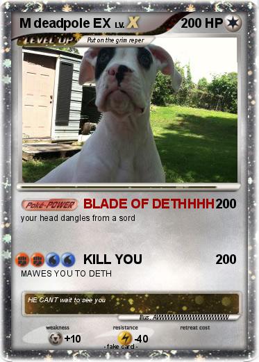 Pokemon M deadpole EX