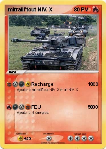 Pokemon mitraill'tout NIV. X