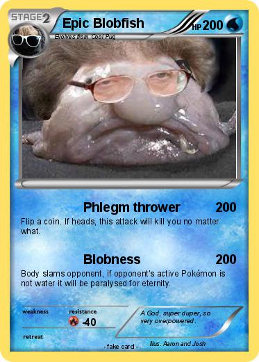 Pokemon Epic Blobfish