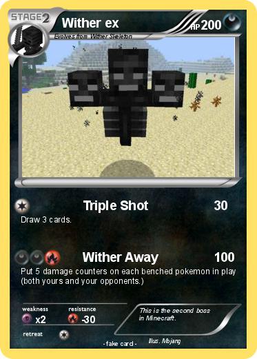 Pokemon Wither ex