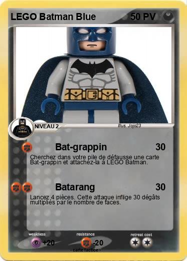Pokemon LEGO Batman Blue