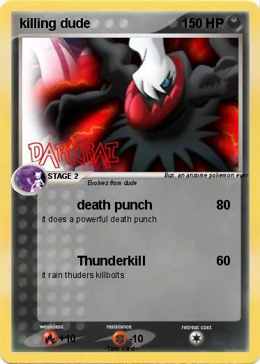 Pokemon killing dude