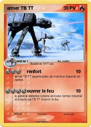Pokemon armer TB TT