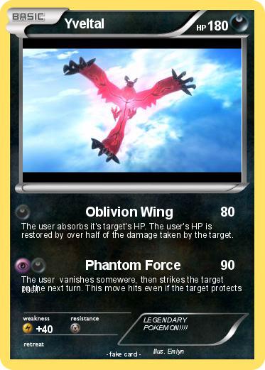 Pokemon Yveltal