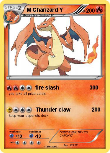 Pokemon M Charizard Y