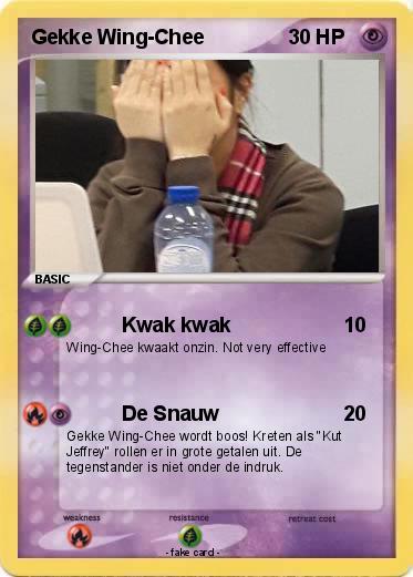Pokemon Gekke Wing-Chee